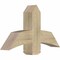 Ekena Millwork Bellingham Rough Sawn Timber Gable Bracket, Douglas Fir, 36"W x 21"H x 6"D x 6"F, 14/12 Pitch GBW036X21X0606BEL00RDF - alternate 4